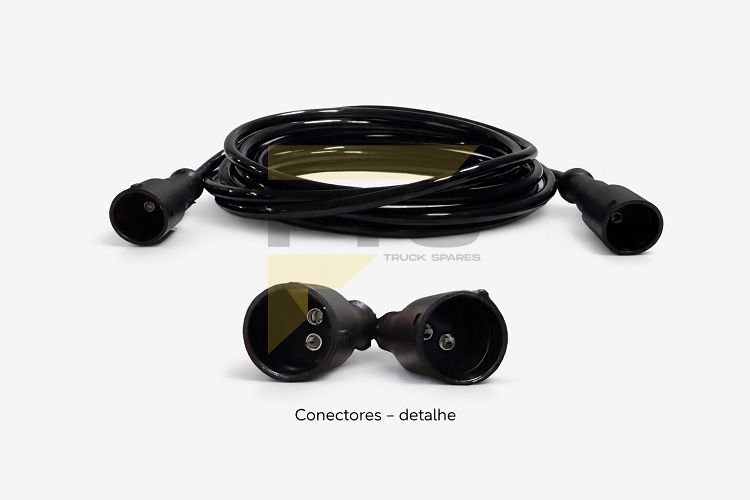 Imagem adicional do produto CHICOTE CABO CONEXAO SENSOR ABS MB AXOR/ACTROS - 3100MM - Cód: FAP-13668